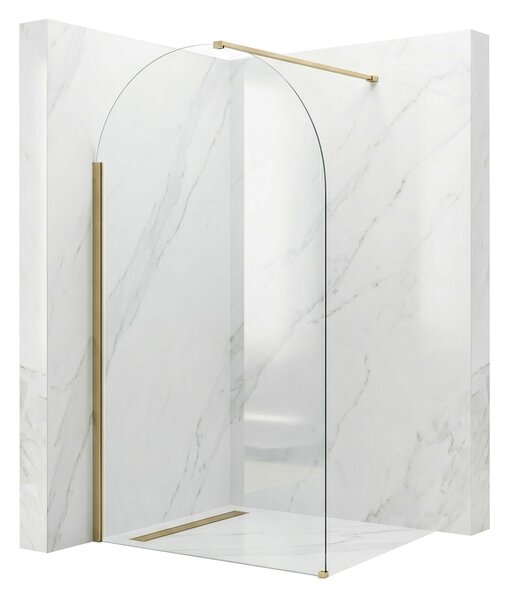 Rea Heaven, Paravan de duș walk-in, 120 cm, auriu mat, REA-K6682
