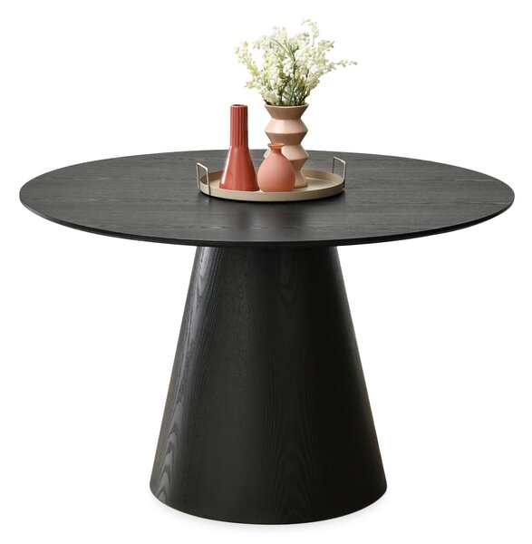 Masă de sufragerie Otava Stol (lemn negru + negru). Promo -16%. 1111761