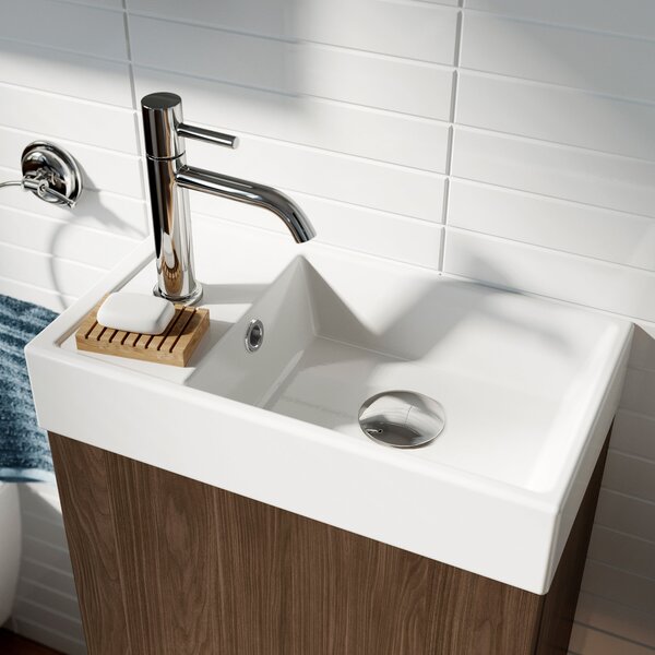 Elita Young Basic lavoar cu dulap 40.2 cm nucă RE168992007060