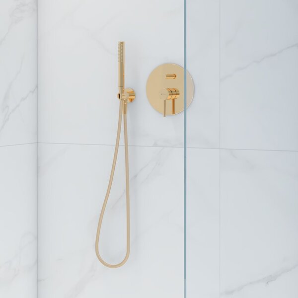 Oltens Ronneby furtun de duș 160 cm auriu strălucitor 37201800