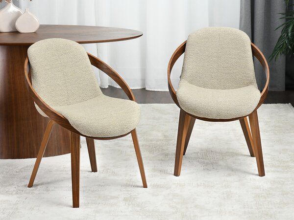 Scaun Lila K (bej + nuc). Promo -13%. 1111102