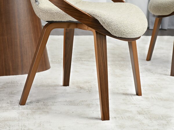 Scaun Lila K (bej + nuc). Promo -13%. 1111102