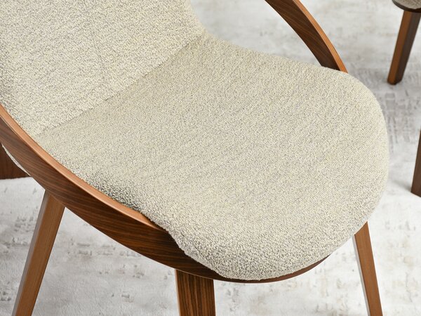 Scaun Lila K (bej + nuc). Promo -13%. 1111102