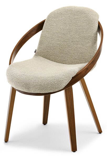 Scaun Lila K (bej + nuc). Promo -13%. 1111102