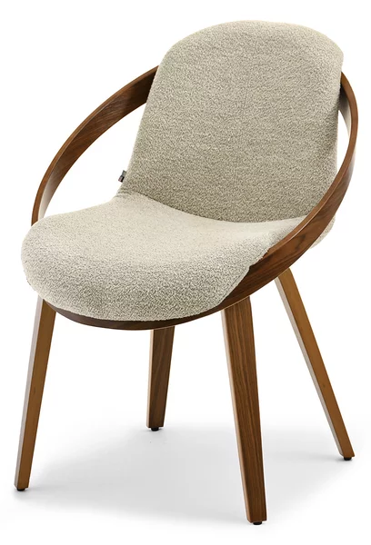 Scaun Lila K (bej + nuc). Promo -13%. 1111102