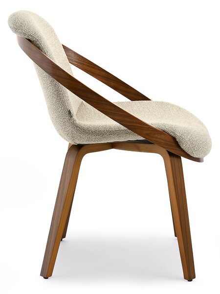 Scaun Lila K (bej + nuc). Promo -13%. 1111102