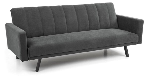Canapea extensibilă Houston 1362, Numărul de locuri: 3, Gri, 78x192x82cm, 37 kg, Picioare: Metal