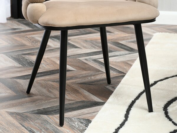 Scaun Lulish (bej + negru). Promo -15%. 1111115