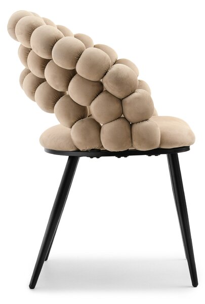 Scaun Lulish (bej + negru). Promo -15%. 1111115