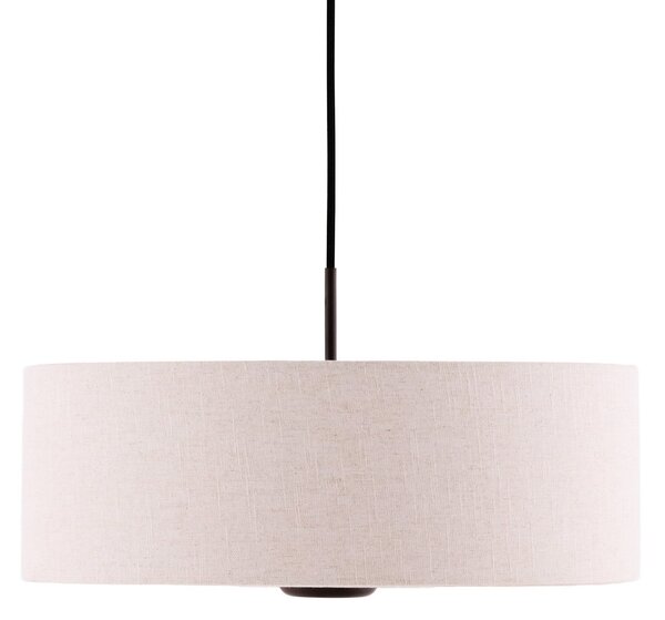 Lustră Pendul Globen Lighting, Bosco 55, reglabil, Bej, Camera de zi, Țesătură / Textil, Scandinavă