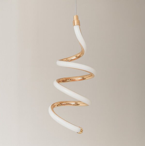 Lampă suspendată de tavan LED LHJ096-1CP light rose gold