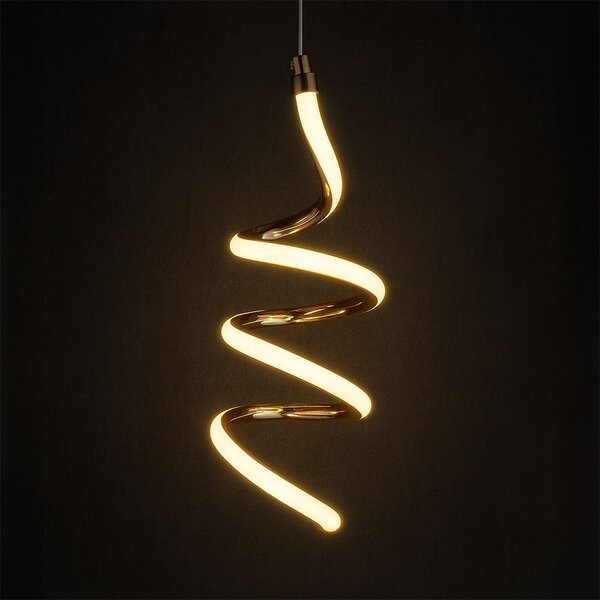 Lampă suspendată de tavan LED LHJ096-1CP light rose gold