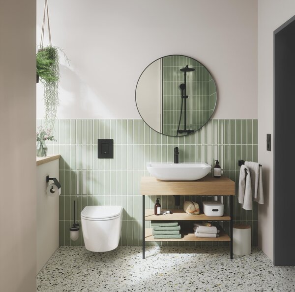 Grohe Start vas wc cu capac soft-close agăţat fără margine alb 103848SH00