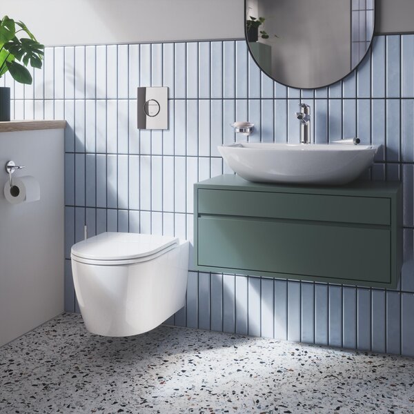 Grohe Start vas wc cu capac soft-close agăţat fără margine alb 103848SH00