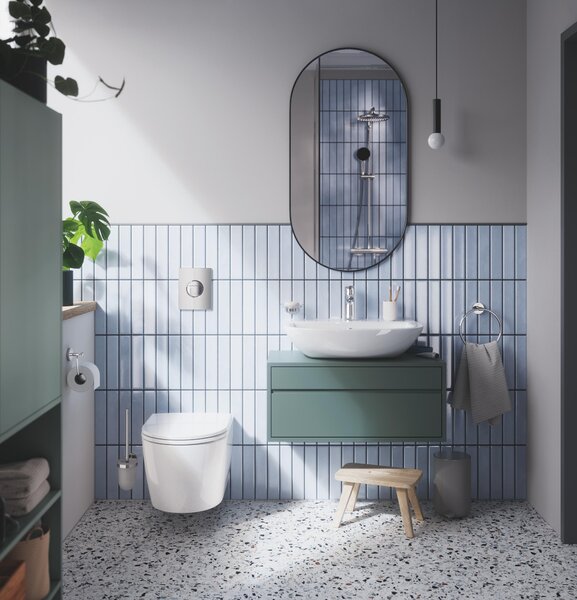 Grohe Start vas wc cu capac soft-close agăţat fără margine alb 103848SH00