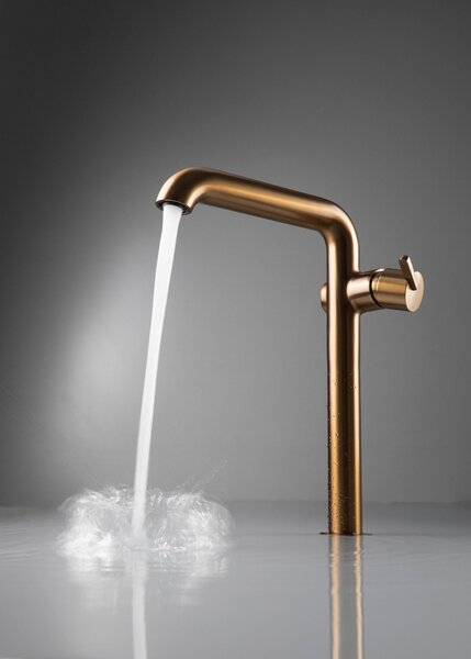 Deante Silia baterie lavoar stativ alamă/bronz antic BQS_C24K