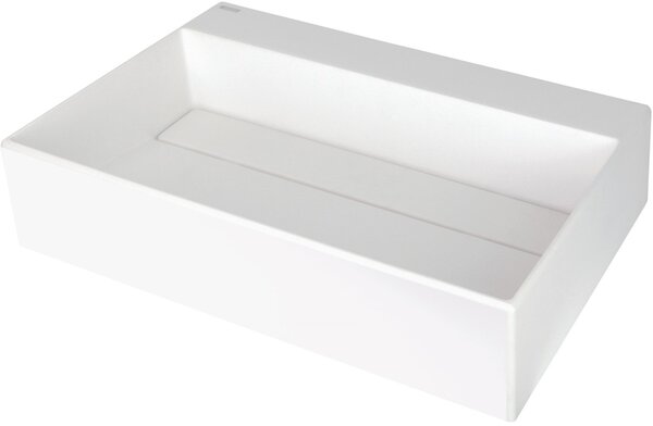 Deante Correo lavoar 60x40 cm dreptunghiular de blat alb mat CQR_AU6M