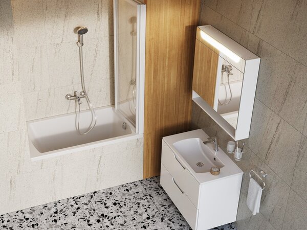 Ravak Classic II cada dreptunghiulară 120x70 cm alb CC11000000