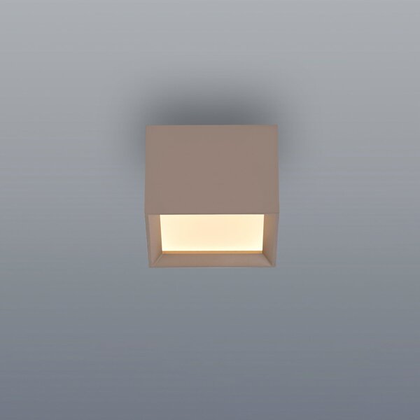 PURE Plafonieră LED Manhatten, bronz, cu 1 bec, CCT, reglabil, Bronz / Alamă Veche, Hol, Aluminiu, Modern