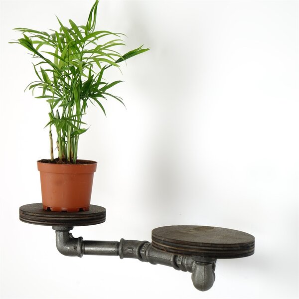 Jardinieră BORURAF260 Argintiu 41x20x8 cm