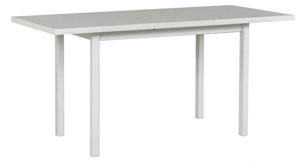Masa extensibila MAX 10, alb, lemn de fag/PAL, 120/160x70x75 cm