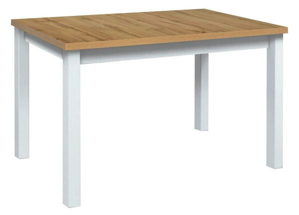 Masa extensibila MAX 5, stejar wotan/alb, PAL/lemn de fag, 120/150x80x