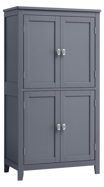 Dulap baie Vasagle Gri 60x30x110 cm