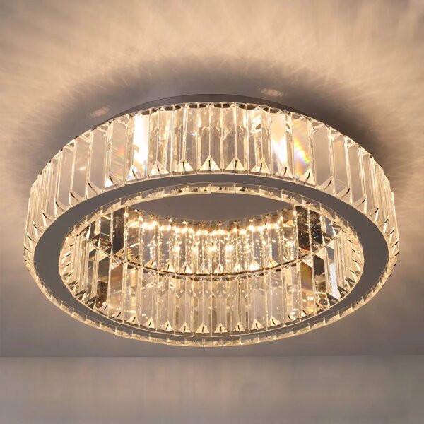 LAMPĂ DE CRISTAL APP1742-C 40 cm CHROME
