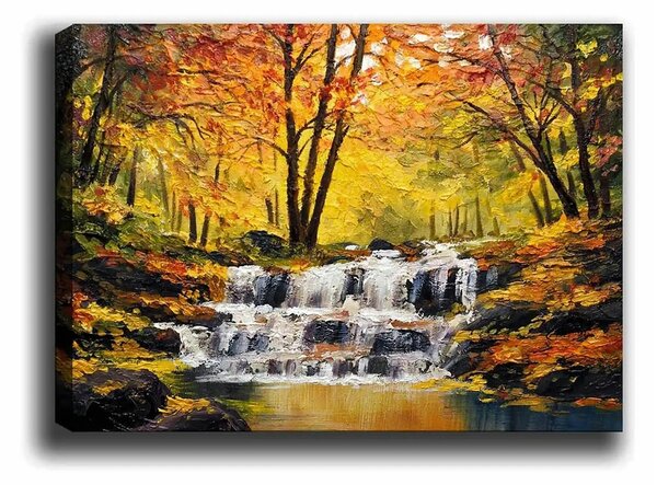 Tablou 441HPE1959, multicolor, panza, 100x70 cm