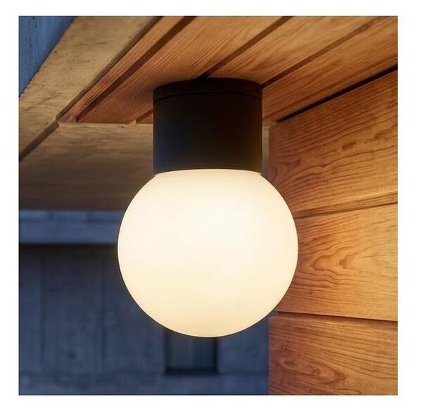 Kanlux 46082 - Spot exterior STONO 1xE27/15W/230V IP65 antracit
