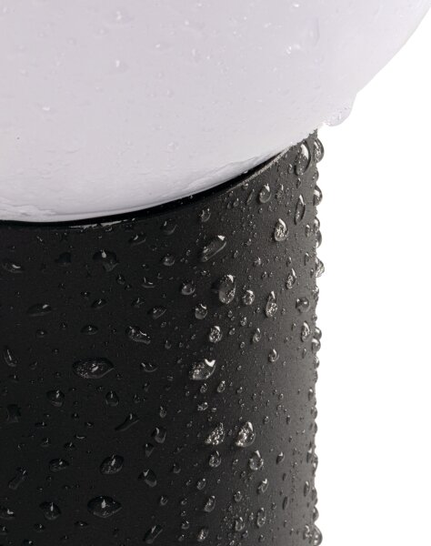 Kanlux 46083 - Lampă de exterior STONO 1xE27/15W/230V 50 cm IP65 antracit