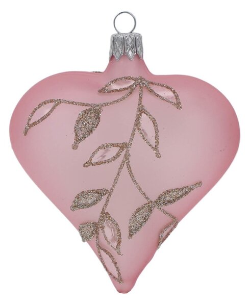 Ornamente de Crăciun 3 buc. din sticlă Heart – Ego Dekor
