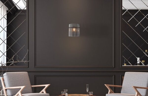 Globo Lighting Gorley lampă de perete 1x60 W fumuriu 15698W