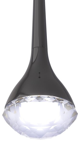 Lustră LED suspendată pe cablu CRIMA, Open Design OR84795, LED 7W, 230V, negru