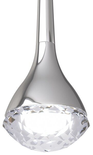 Open Design OR80322 - Lustră LED CRIMA pe cablu, LED/7W/230V, crom lucios