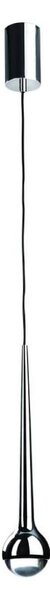 Lustră LED suspendată pe cablu CAPPI Open Design OR80261, 5W/230V, negru/crom