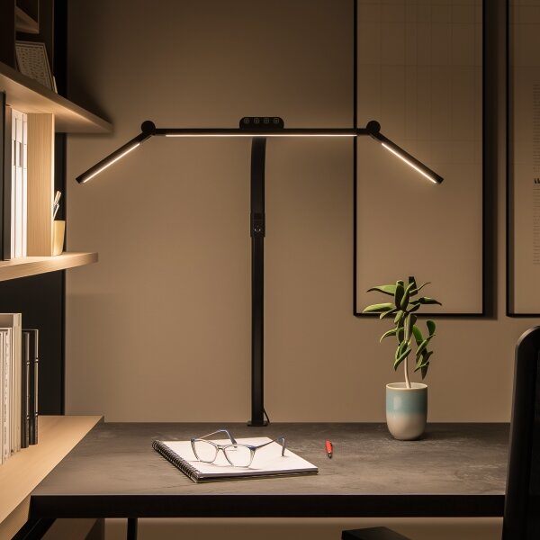 Brilagi - Lampă de masă VARIO LED tactilă cu dimmer LED/24W/230V 3000-6500K CRI 92