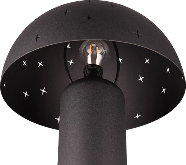 Reality - Lampă de masă SETA 1xE14/28W/230V neagră