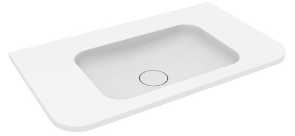 Oltens Hamnes lavoar 80x46.1 cm dreptunghiular mobilier alb mat 40213900