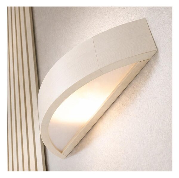 Aplică de perete NATURAL, 1xE27/60W/230V, pin/crem