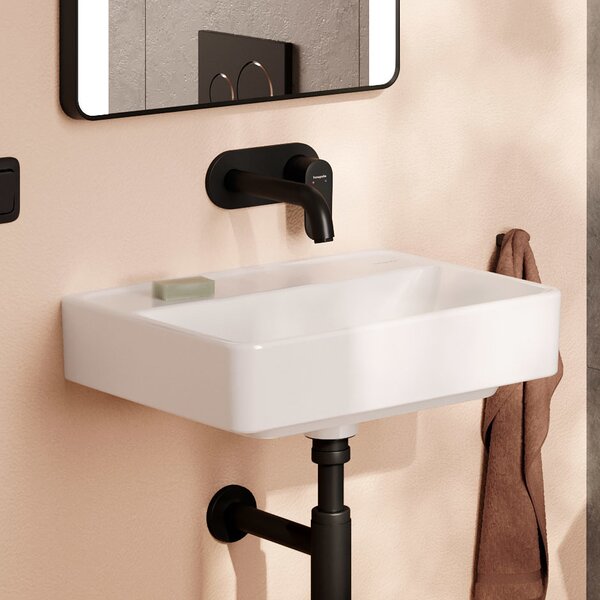 Hansgrohe Xanuia Q lavoar 50x39 cm dreptunghiular clasică alb luciu 60234450