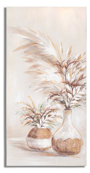 Tablou decorativ, Kiukku -B, Mauro Ferretti, 60 x 120 cm, canvas pictat/lemn de pin, multicolor