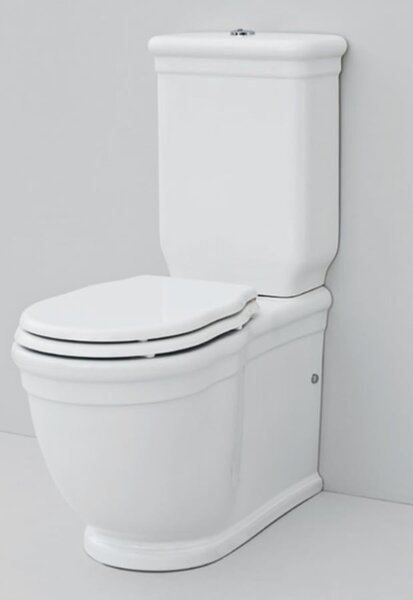 Art Ceram Hermitage vas wc compact alb HEV00601;00