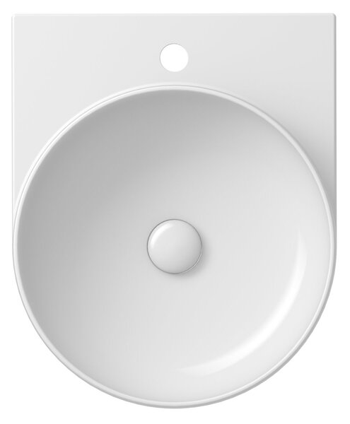 Ravak Yard lavoar 50x40.5 cm rotund clasică-mobilier alb luciu XJX01240002