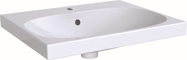 Geberit Acanto lavoar 60x48.2 cm dreptunghiular clasică-mobilier alb luciu 500.620.01.2