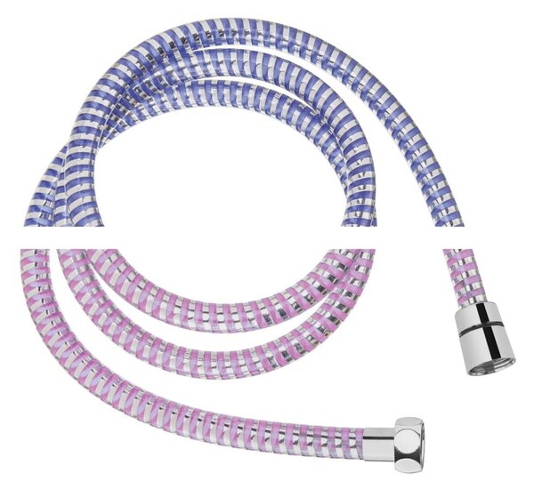 Invena Colour furtun de duș 150 cm crom AW-31-005