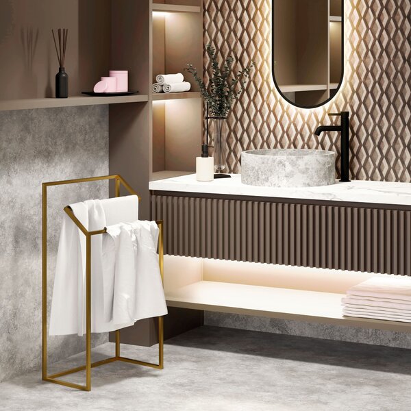 Baltica Design Leif suport prosop auriu 5904107905914