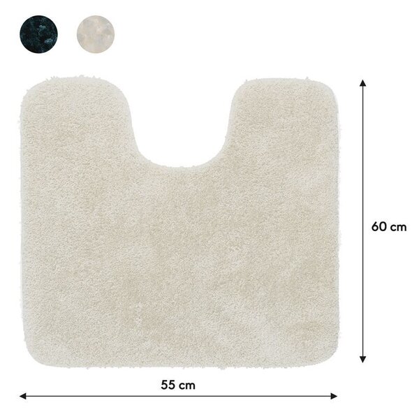 Sealskin Angora covor de baie 60x55 cm pentru WC alb 800124