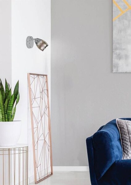Candellux Milton lampă de perete 1x10 W crom 91-58904