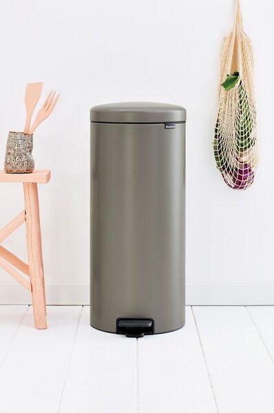 Brabantia NewIcon cos de gunoi 30 l gri 114441